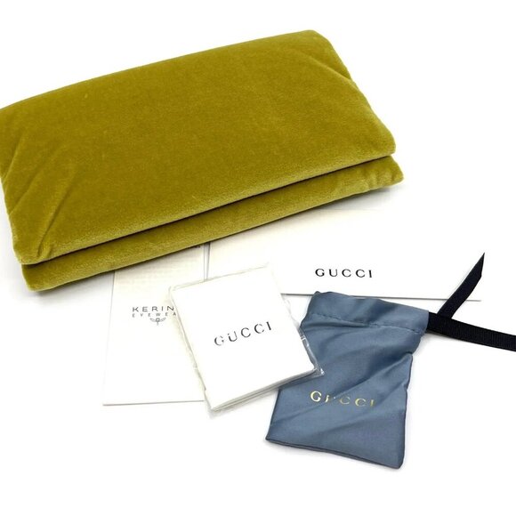 NEW GUCCI GG0978S - 003 CAT EYE Heart Charm SUNGLASSES - Picture 10 of 10